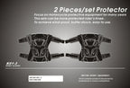 Off-Road Knee Protectors: Impact-Resistant CE Armor with Adjustable Straps