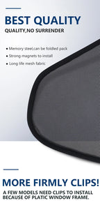 Ford Mustang Mach-E Magnetic Sunshade Set – Front, Rear & Side Windows (2021–2024)