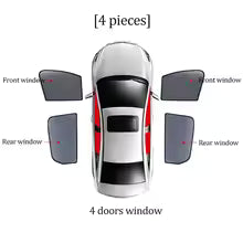 Ford Mustang Mach-E Magnetic Sunshade Set – Front, Rear & Side Windows (2021–2024)