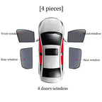 Ford Mustang Mach-E Magnetic Sunshade Set – Front, Rear & Side Windows (2021–2024)