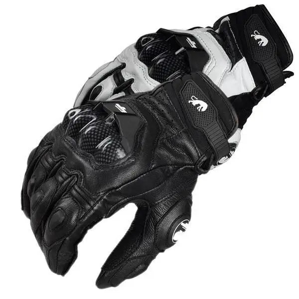 Premium Leather Motorcycle Gloves