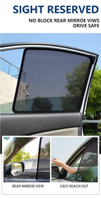 Ford Mustang Mach-E Magnetic Sunshade Set – Front, Rear & Side Windows (2021–2024)