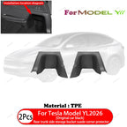 For Tesla Model YL 2026 TPE Front Rear Door Sill Protector Threshold Strip Waterproof Anti-kick Guard Panel Interior Accessories