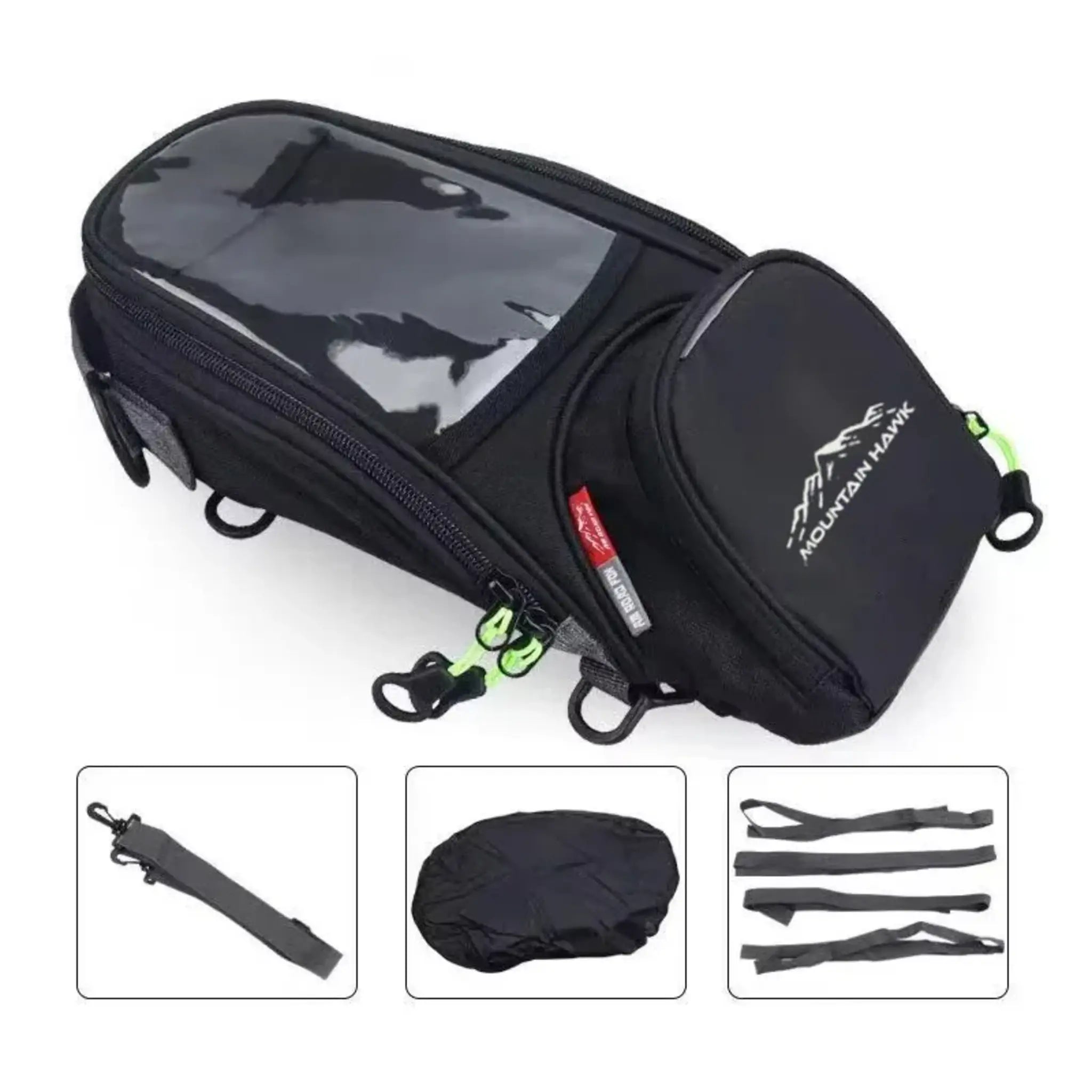 Universal Motorcycle Fuel Tank Bag – Navigation & Storage Pack