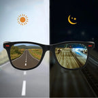 Polarized Night Vision Driving Sunglasses | UV400 PC Frame for Men