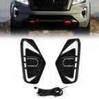 LED DRL Daytime Running Light with Turn Signal – Nissan Navara NP300 Frontier 2020-2021 (Pair)