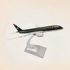 Royal Jordanian Boeing B787 Diecast Model Plane | 1:400 Scale Alloy Aircraft with Stand