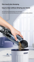 Car Vacuum Cleaner Wireless (Handheld) – Suction & Blowing, High Power