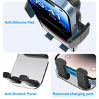 Car Cell Phone Holder Cellphone Mount for Dashboard Windshield Auto Dash Mobile IPhone Support Fit 4.7-7" Smartphone Auto Supply