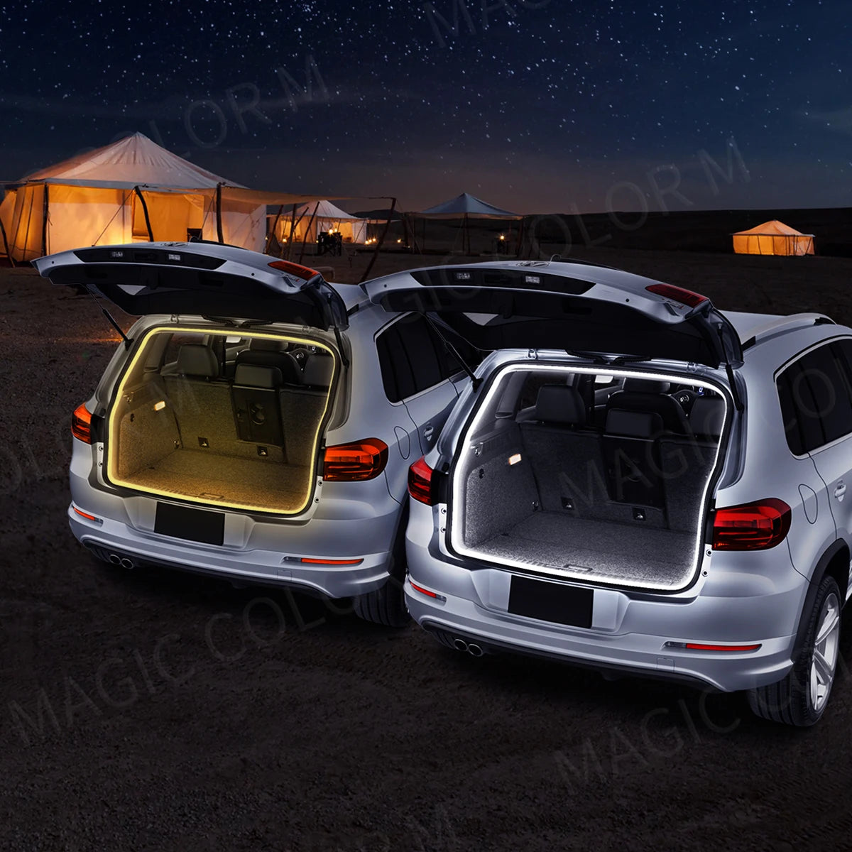 5M Car Trunk LED Light Strip – IP67 Waterproof Flexible Ambient Atmosphere Lamp 12V (Universal Fit)
