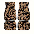 Bohemian Car Floor Mats – 4-Piece Anti-Slip Retro Persian Carpet Set