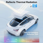 2pcs Sun Shades Roof for Tesla New Model 3 Y Juniper Launch Refresh Highland Sunshade UV Protect Skylight Film 2025 Accessories