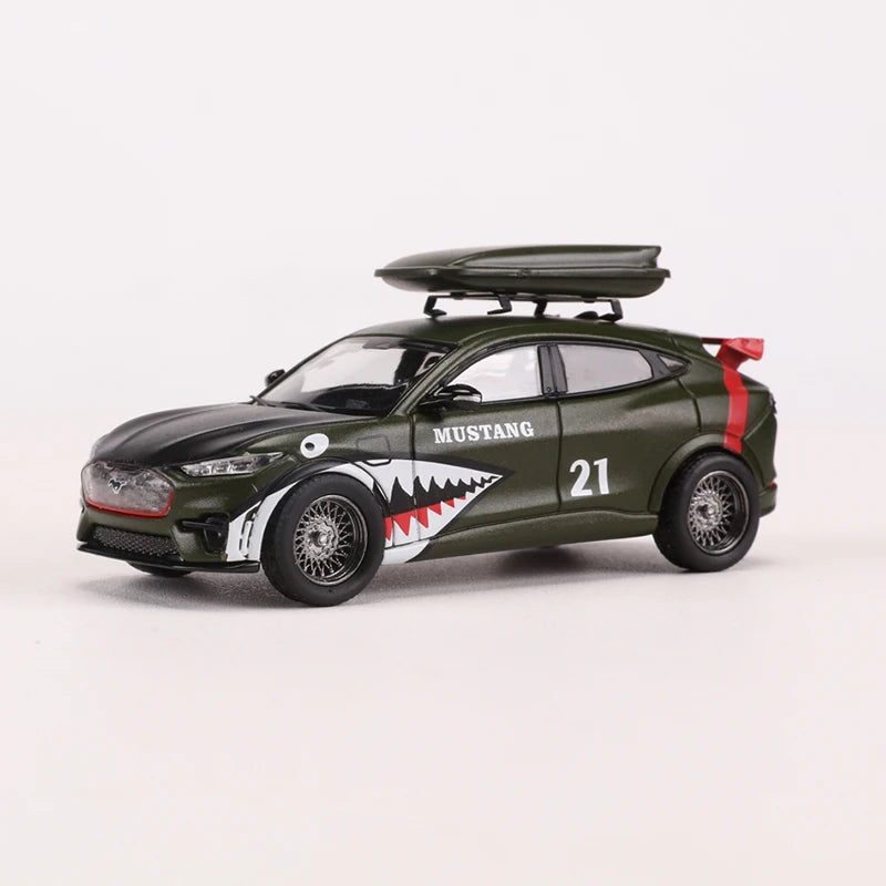 GCD 1:64 Ford Mustang Mach-E GT Diecast Model Car | Alloy Miniature Collectible