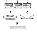Kia Sorento MQ4 2021–2026 10PCS ABS Window & Door Panel Trim Strip Set