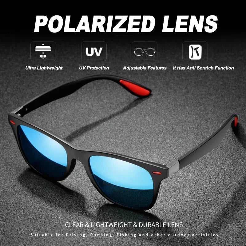 Polarized Night Vision Driving Sunglasses | UV400 PC Frame for Men
