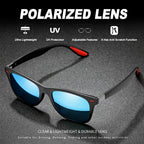 Polarized Night Vision Driving Sunglasses | UV400 PC Frame for Men