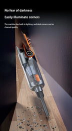 Car Vacuum Cleaner Wireless (Handheld) – Suction & Blowing, High Power