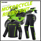 Waterproof Motorcycle Jacket & Pants Set with Protective Gear