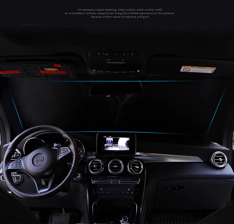 Ford Mustang Mach-E Magnetic Sunshade Set – Front, Rear & Side Windows (2021–2024)