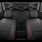 Universal PVC Leather Car Seat Covers – 9-Piece Full Set for 5-Seater Cars (Front & Rear)