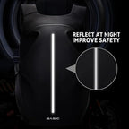 40L Motorcycle Helmet Backpack – Waterproof Riding Bag with Reflective Strip & Laptop Compartment