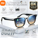 Xiaomi Smart AI Glasses 8MP HD 4K Shooting Camera Photo Video Voice Call Translation Waterproof Bluetooth AI Motorcycle Glasses