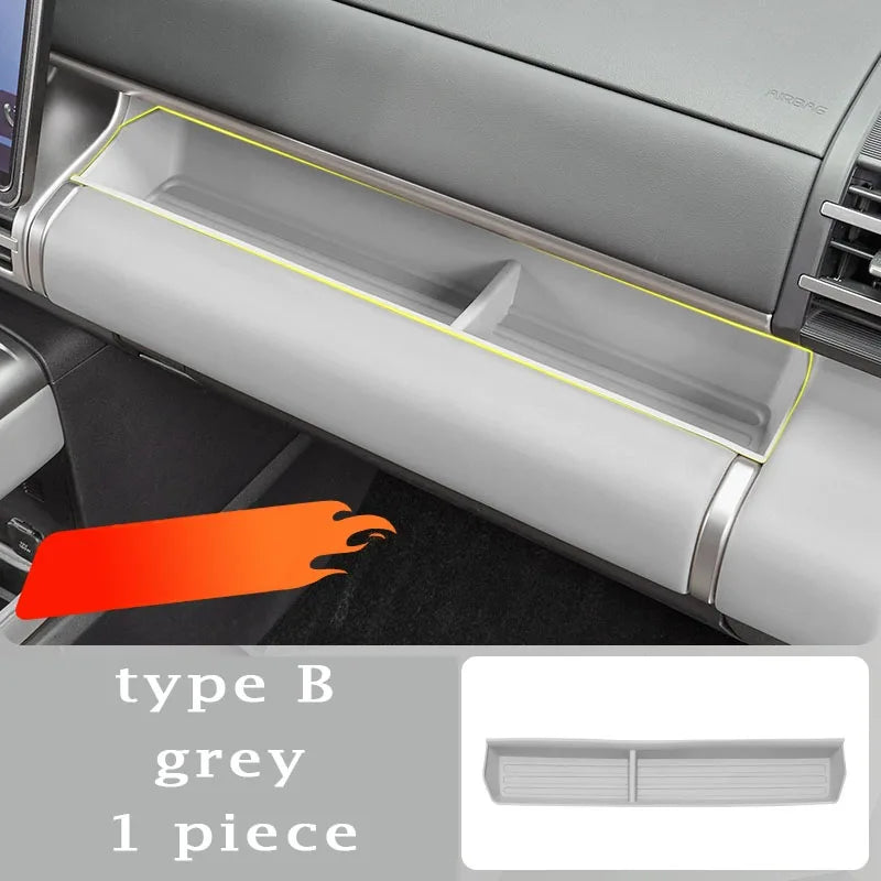BYD Leopard Ti7 Silicone Dashboard Organizer | Co-Pilot Storage Box & Protective Pad