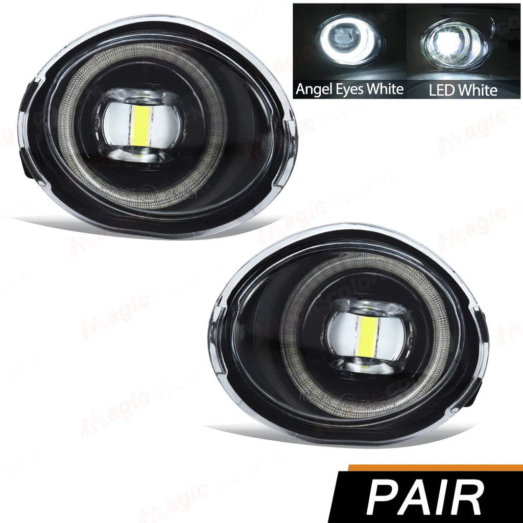Front Fog Light Driving Lamp for BMW E39 M5 (2001-2003) & E46 M3 (2002-2006) – Halogen, LED & Angel Eyes