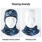 Summer Balaclava Ice Silk Full Face Cap – UV Protection Cycling & Motorcycle Headwear