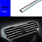 Car Air Vent Trim Strip – U-Shape Moulding & Door Edge Protector (10Pcs, 20cm)