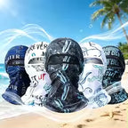 Summer Balaclava Ice Silk Full Face Cap – UV Protection Cycling & Motorcycle Headwear
