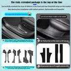 For Tesla Model YL 2026 TPE Front Rear Door Sill Protector Threshold Strip Waterproof Anti-kick Guard Panel Interior Accessories