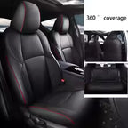 Luxury 360° Custom-Fit Car Seat Covers for Toyota Corolla, Raize, RAV4, C-HR, Camry, Wish, Hilux & Prius – Anti-Slip Full Wrap