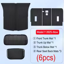 Tesla Model Y Juniper Trunk Mats & Cargo Liners Set (2025–2026) – TPE All-Weather Protection