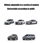 Retractable Car Sun Shade – Front & Rear Anti-UV Windshield Visor Protector