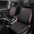 Universal PVC Leather Car Seat Covers – 9-Piece Full Set for 5-Seater Cars (Front & Rear)