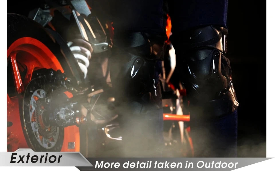 Off-Road Knee Protectors: Impact-Resistant CE Armor with Adjustable Straps