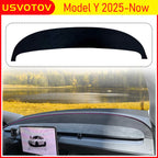 For Tesla Model Y Juniper 2026 2025 Dashboard Cover Pad Suede Sunshade Protector Anti-UV Dash Mat Non-slip Pads Car Accessories