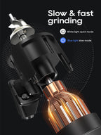 HiBREW G5 Electric Coffee Grinder | 48mm Conical Burr, Compact & Portable for Espresso & Turkish Coffee