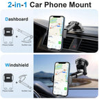 Car Cell Phone Holder Cellphone Mount for Dashboard Windshield Auto Dash Mobile IPhone Support Fit 4.7-7" Smartphone Auto Supply