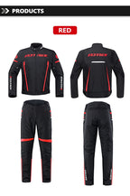 Waterproof Motorcycle Jacket & Pants Set with Protective Gear