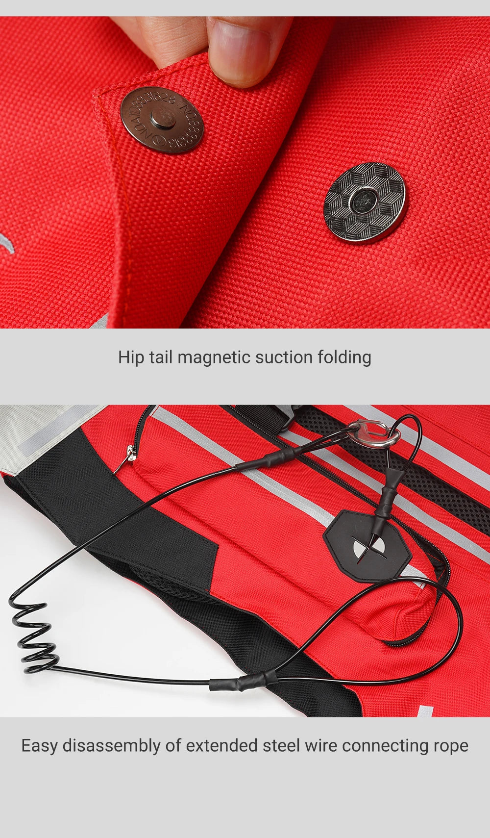 Motorcycle Airbag Vest – CE Certified Body Armor with Rapid Inflation System
