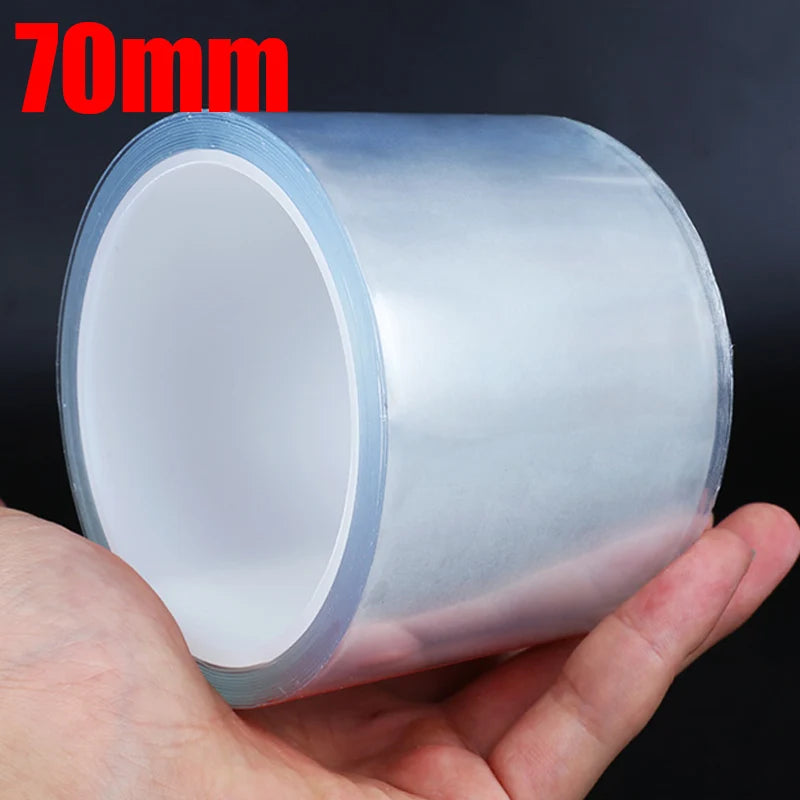 Car Door Edge Protector Strip – Transparent Anti-Scratch Film Sticker (30mm / 50mm / 70mm, 3m / 10m)