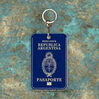 France Travel Passport Yemen Oman Custom Access Card Case Leather Card Holder Keychain Key Ring Transportation Card Case Gifts