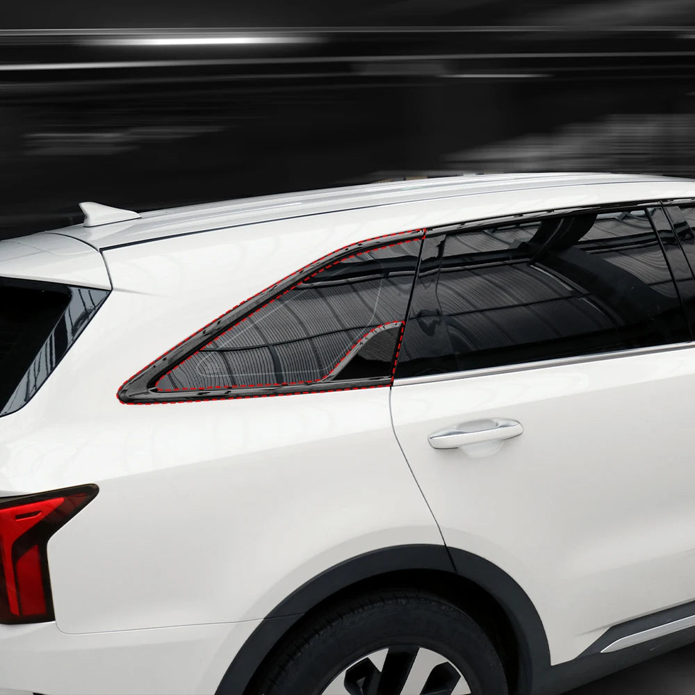 Kia Sorento MQ4 2021–2026 10PCS ABS Window & Door Panel Trim Strip Set