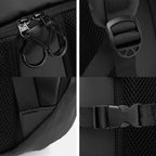 40L Motorcycle Helmet Backpack – Waterproof Riding Bag with Reflective Strip & Laptop Compartment