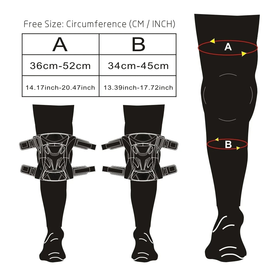 Off-Road Knee Protectors: Impact-Resistant CE Armor with Adjustable Straps