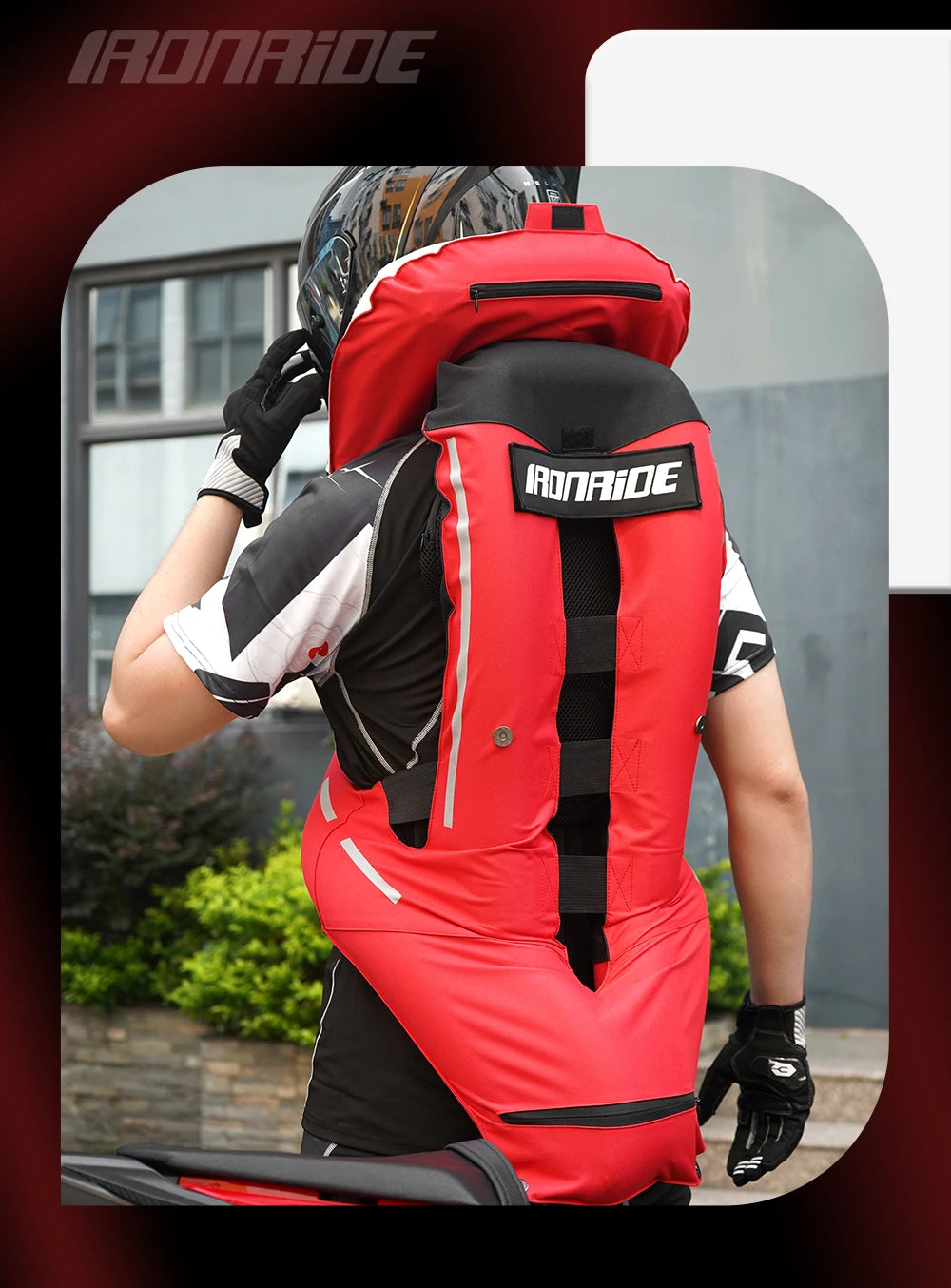 Motorcycle Airbag Vest – CE Certified Body Armor with Rapid Inflation System