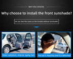 Ford Mustang Mach-E Magnetic Sunshade Set – Front, Rear & Side Windows (2021–2024)