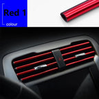 Car Air Vent Trim Strip – U-Shape Moulding & Door Edge Protector (10Pcs, 20cm)